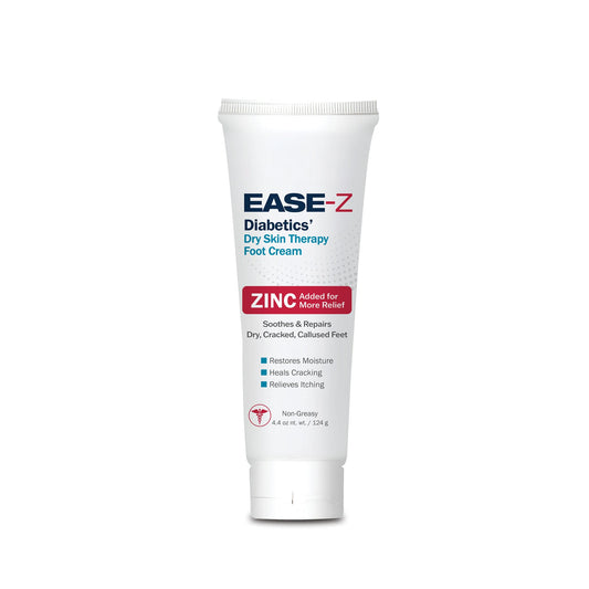 EASE-Z Diabetics' Dry Skin Therapy Foot Cream, Scented, Tube