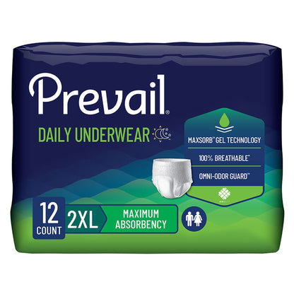 Prevail® Daily Underwear Maximum Absorbent Underwear