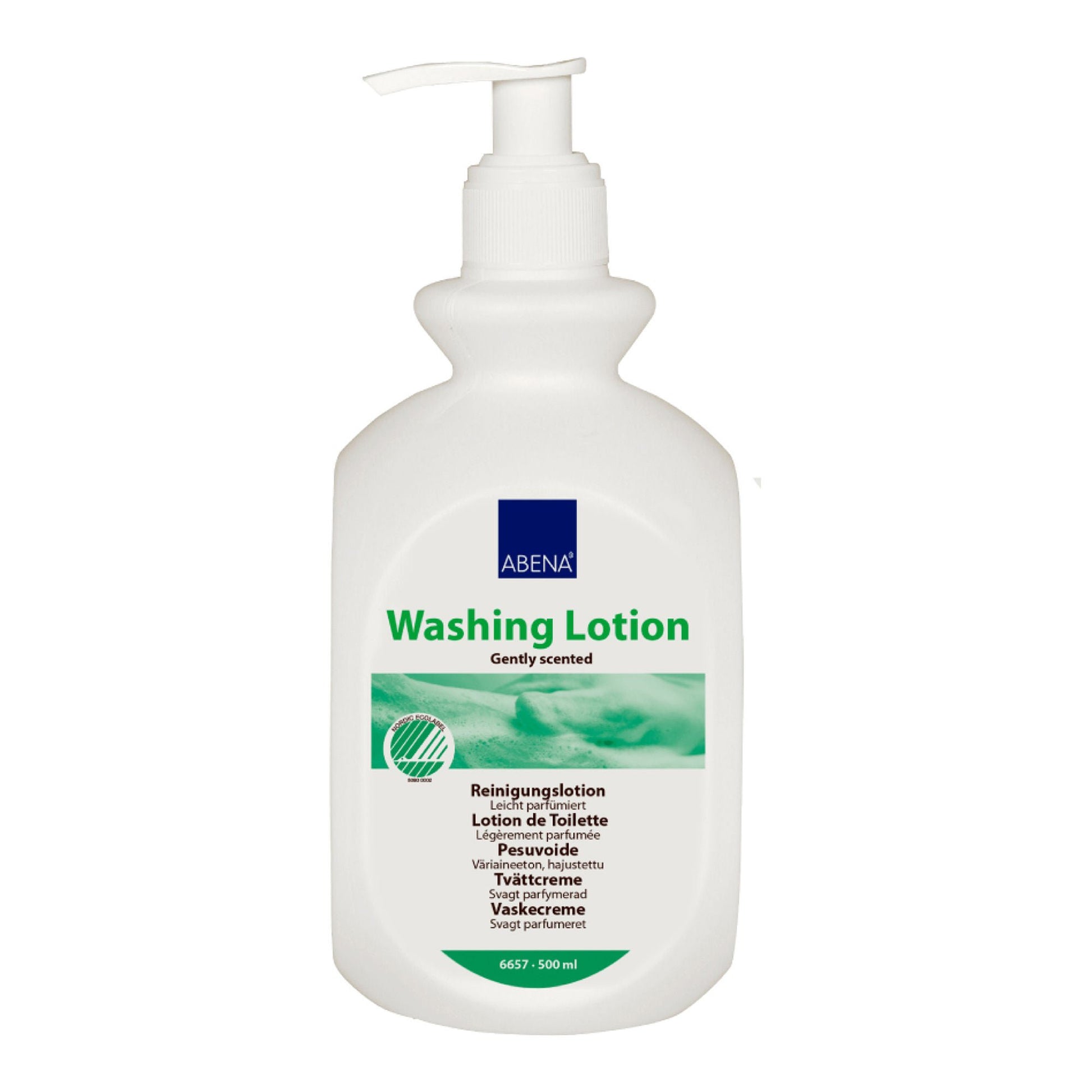 Abena Rinse-Free Body Wash, Pump Bottle