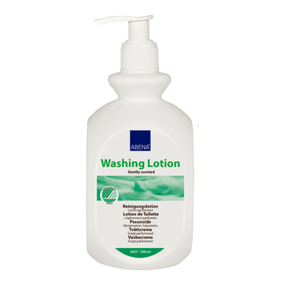 Abena Rinse-Free Body Wash, Pump Bottle