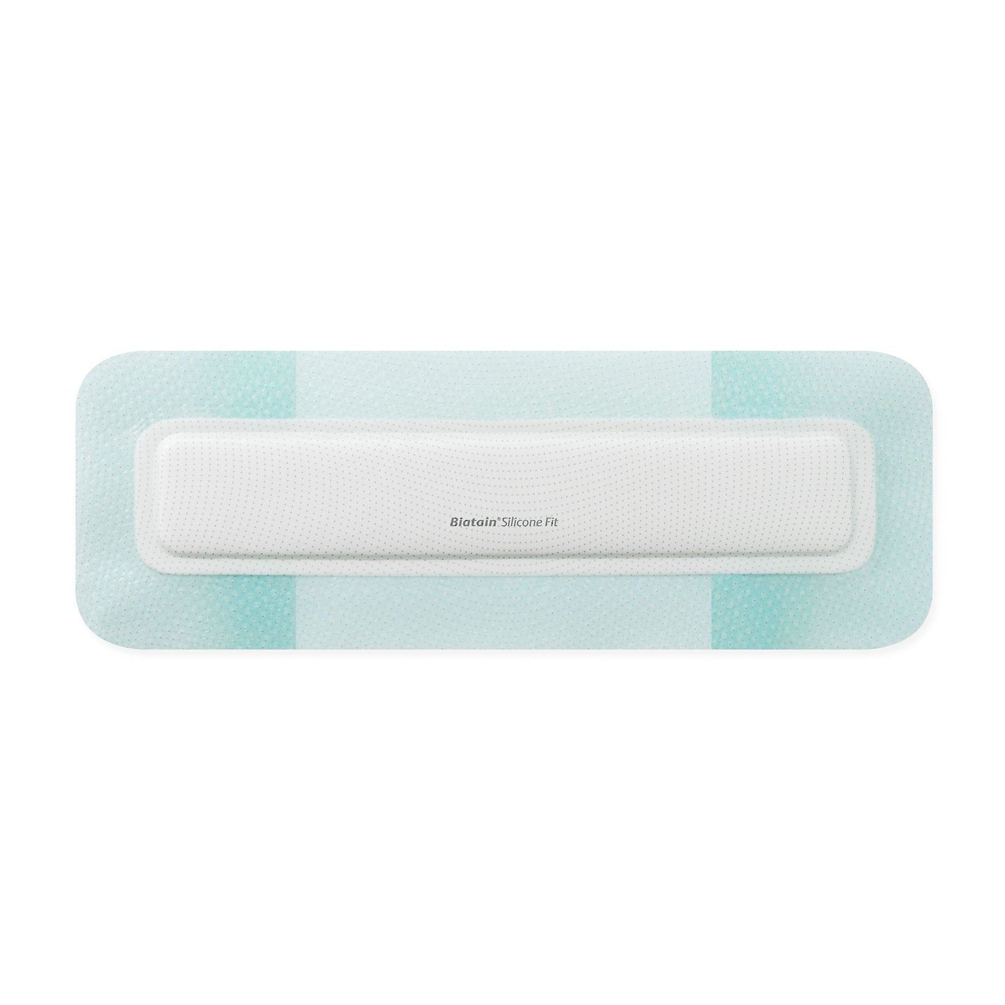 Biatain Silicone Fit Silicone Foam Dressing With Border Film Backing Silicone Adhesive Rectangle