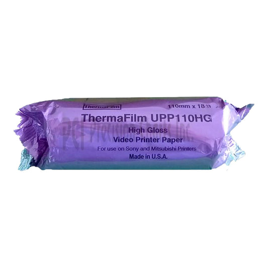 ThermaFilm Ultrasound Video Paper Roll High Gloss Without Grid