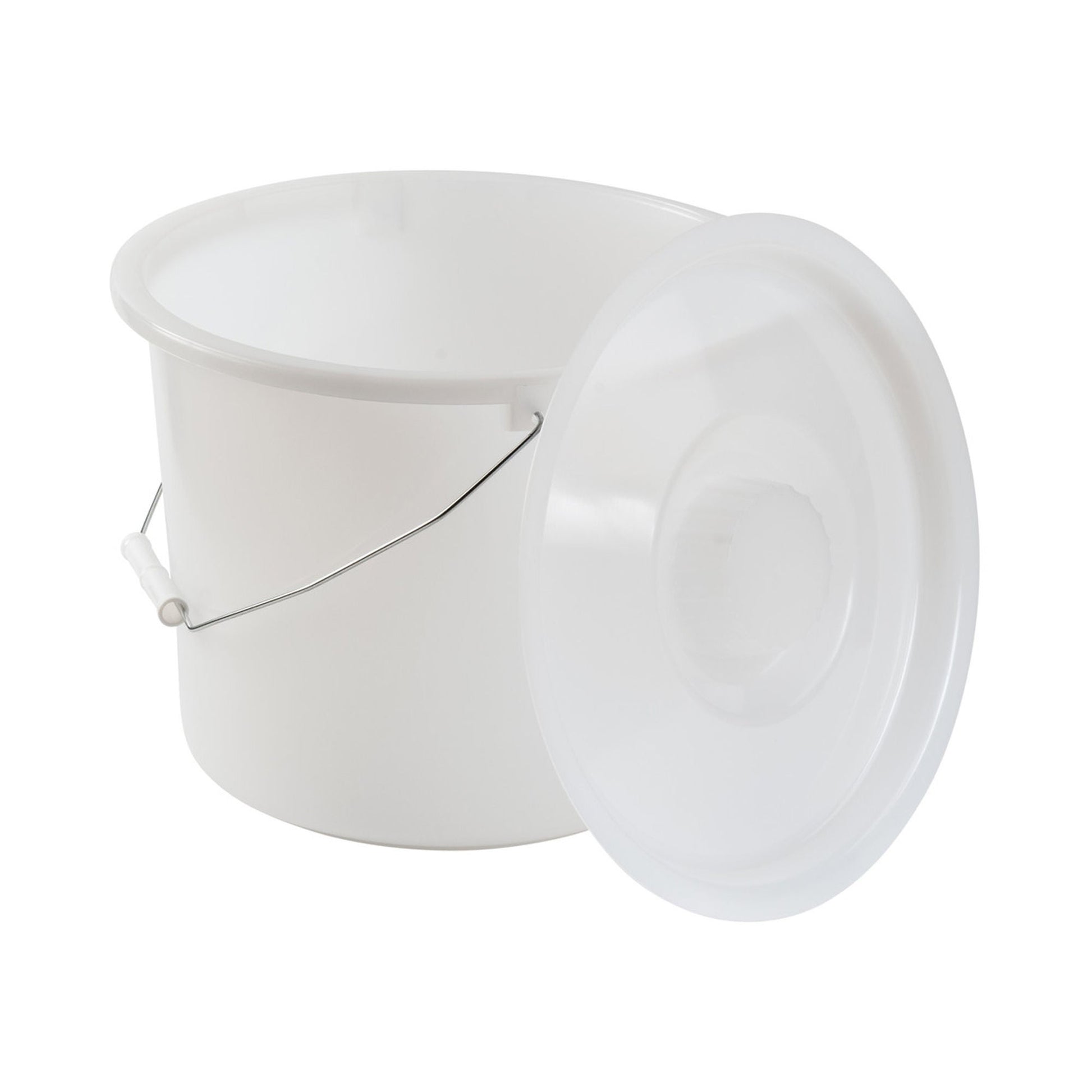 Mabis Healthcare Commode Pail with Lid