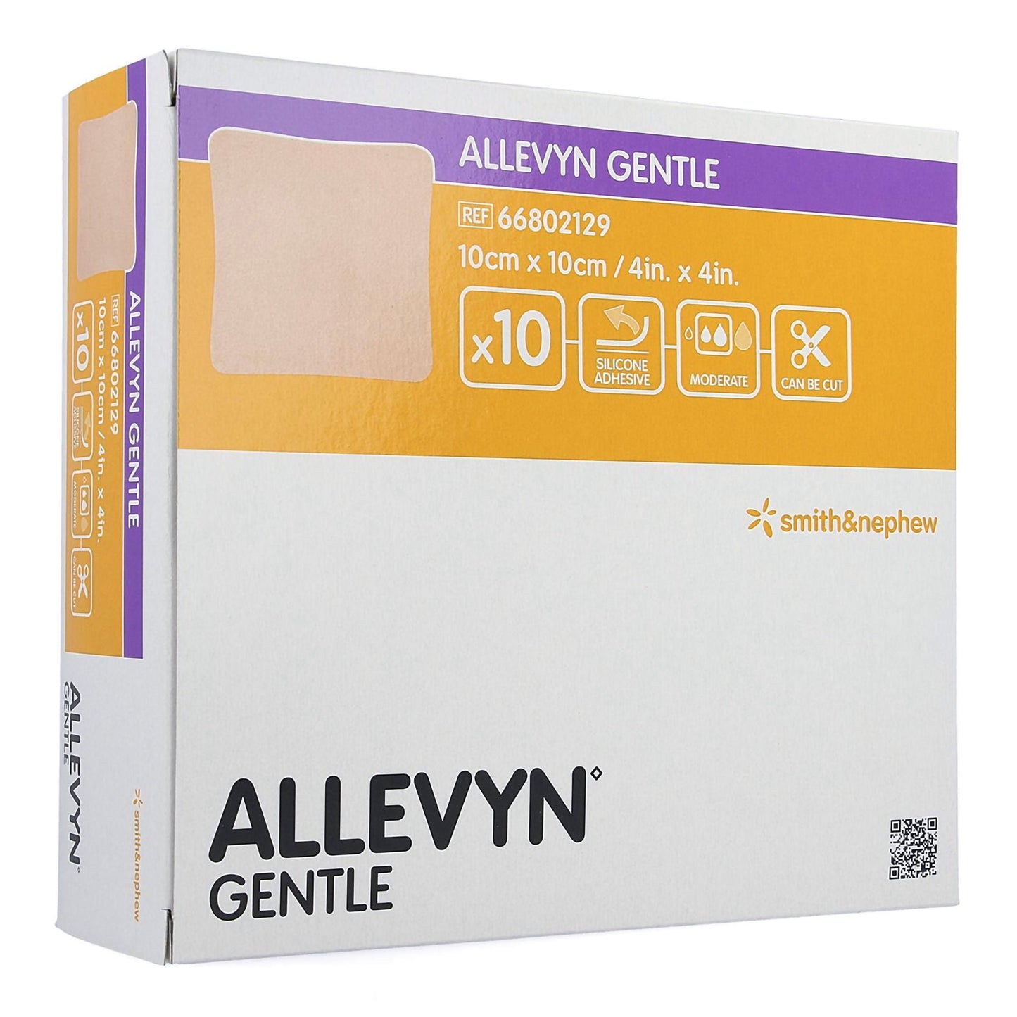 Allevyn Gentle Border Silicone Foam Dressing