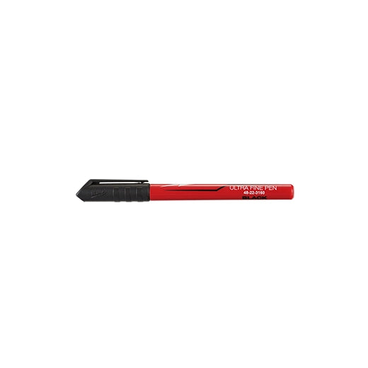 Milwaukee 12PK INKZALL Black Ultra Fine Point Pen 48-22-3160 | 12-Piece