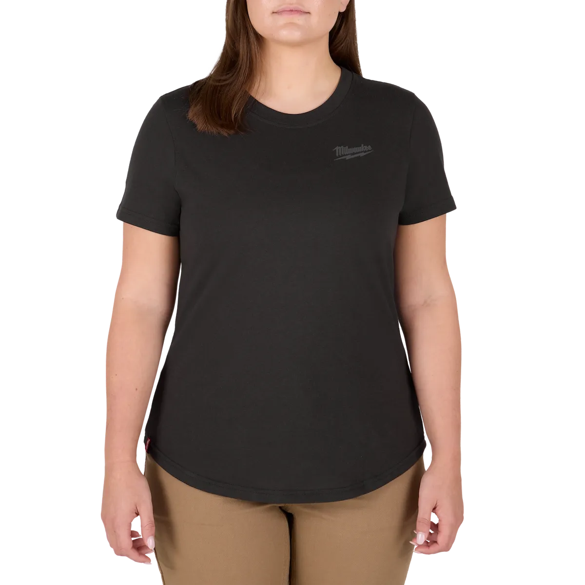 Milwaukee Women's FREEFLEX Hybrid Tee - Short Sleeve Black 2X F452B-2X