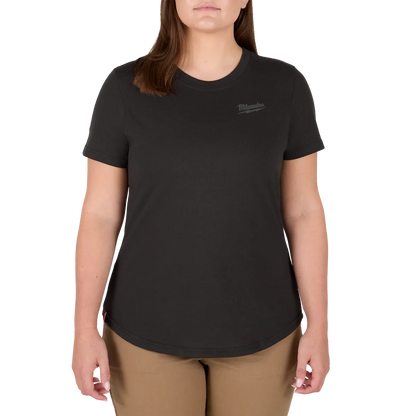 Milwaukee Women's FREEFLEX Hybrid Tee - Short Sleeve Gray L F452B-S