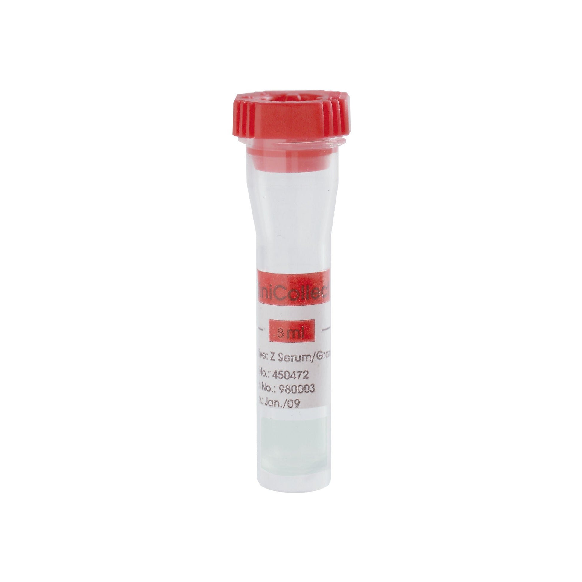 MiniCollect® Capillary Blood Collection Tube, 800 µL
