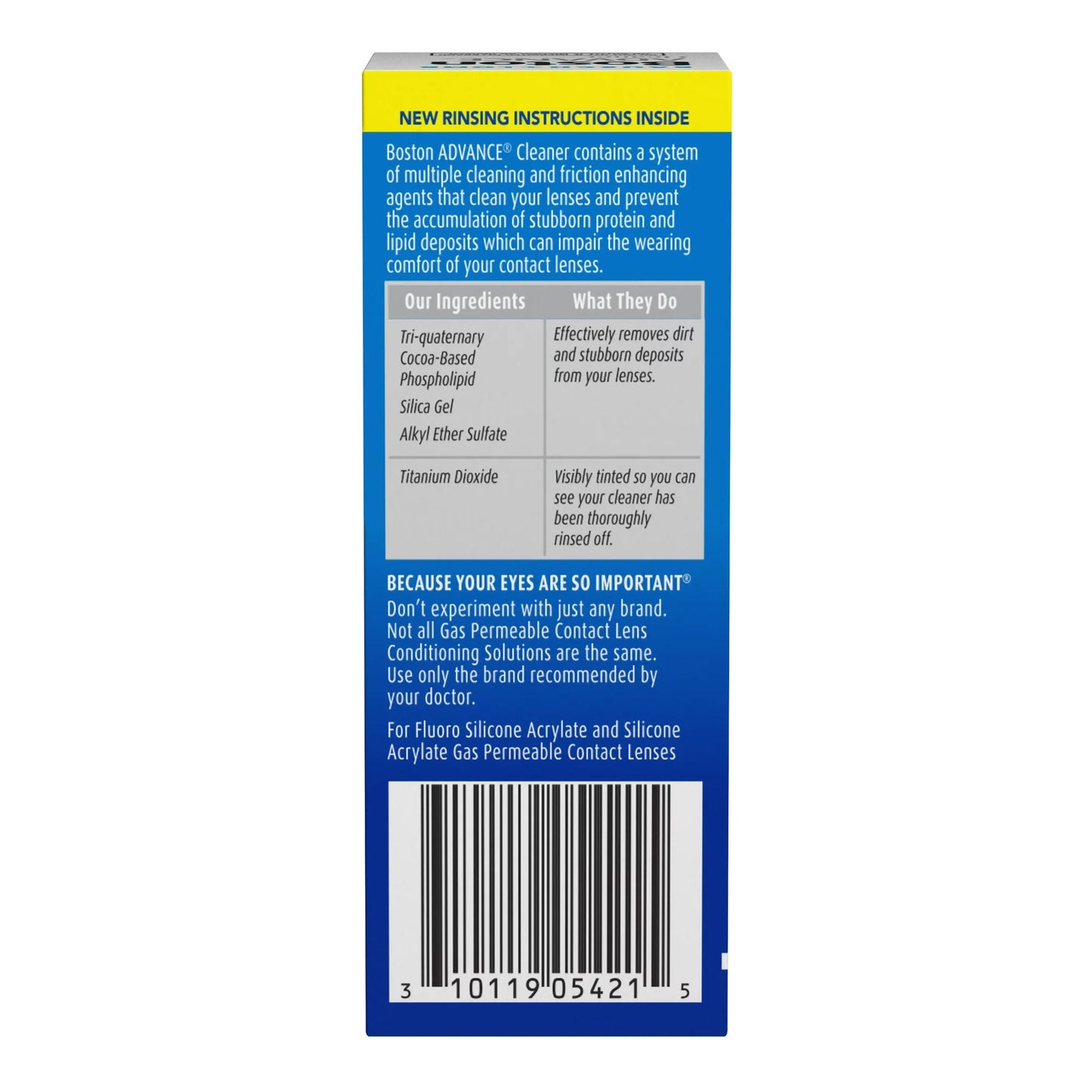Boston Advance® Contact Lens Solution, Solution