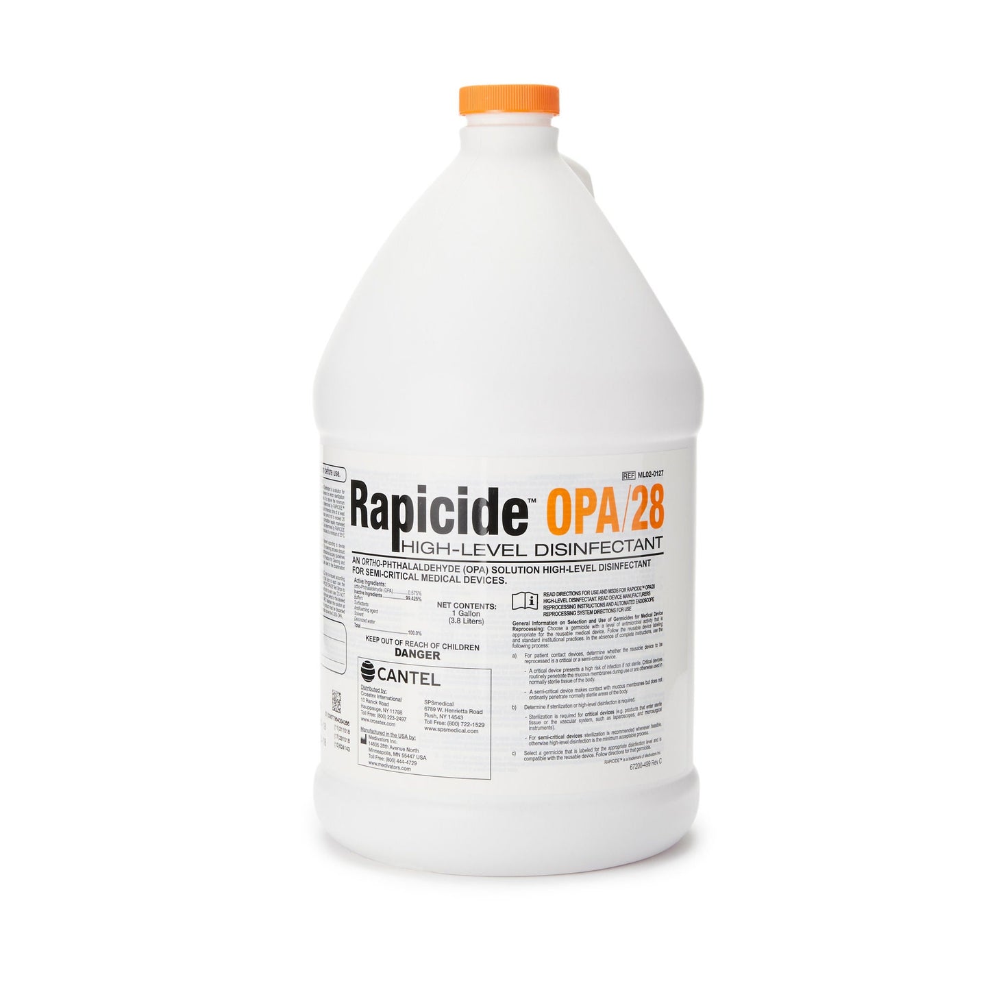 Rapicide® OPA/28 High Level Disinfectant – Case of 4