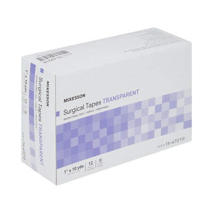 McKesson Plastic Medical Tape, Transparent