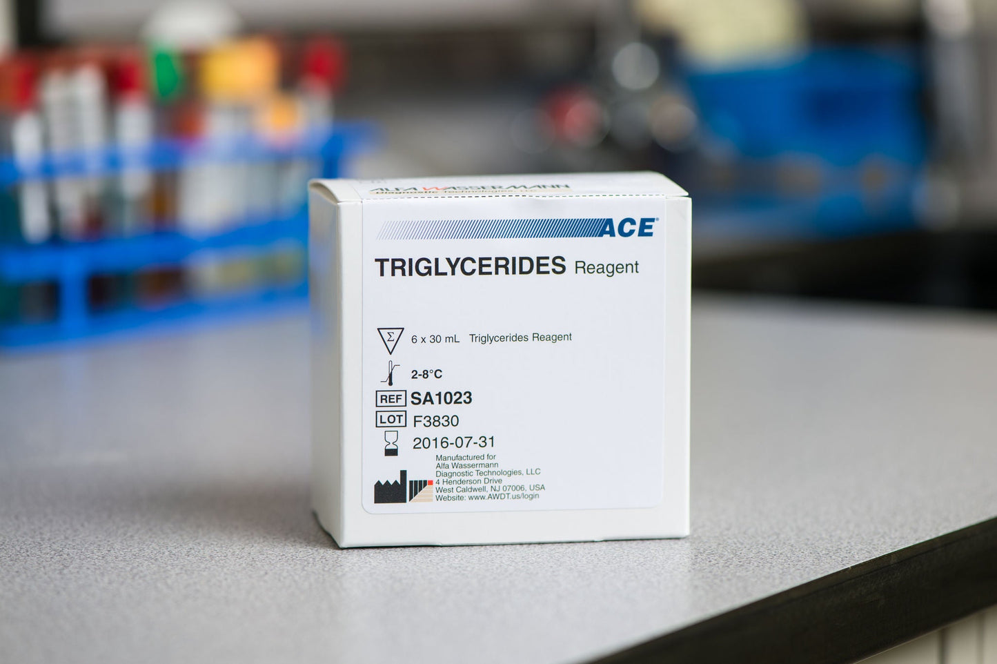Ace® General Chemistry Reagent, Triglycerides test