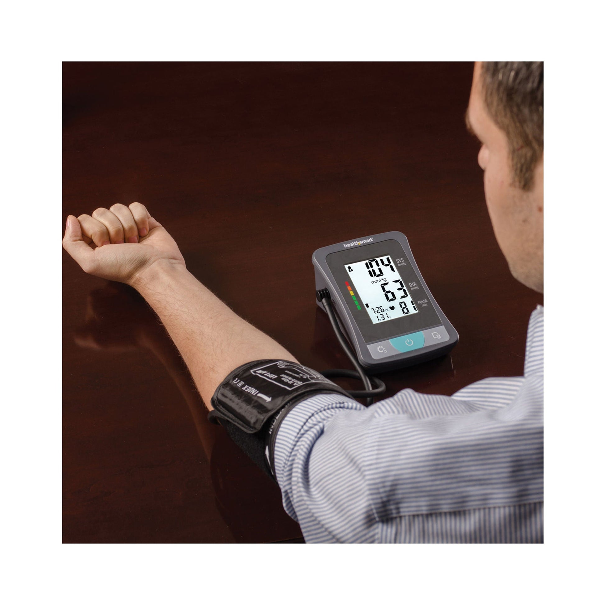 Mabis® Digital Blood Pressure Monitoring Unit, Large, Black