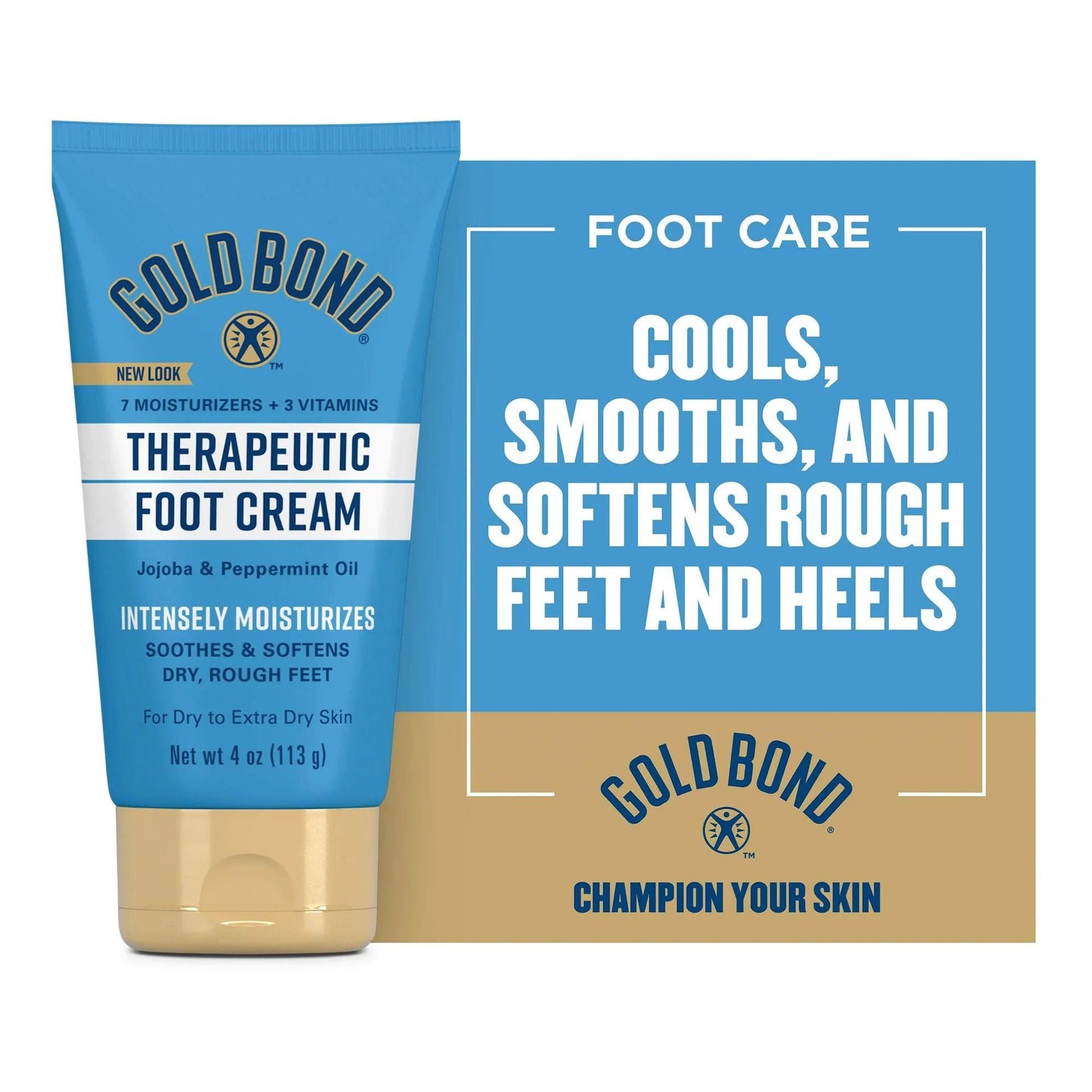 Gold Bond® Therapeutic Foot Cream for Dry to Extra Dry Feet, Tube