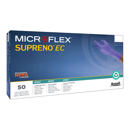 Supreno® EC Nitrile Exam Gloves, Blue - view 5
