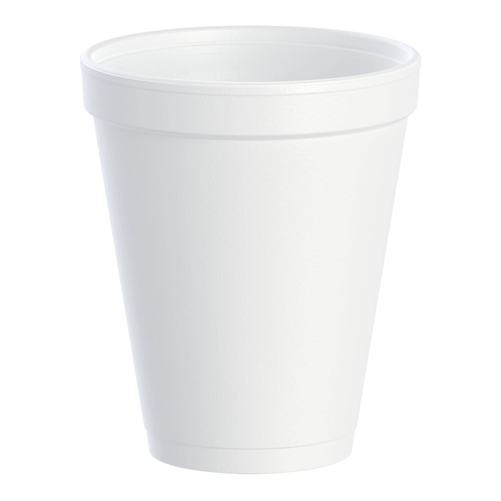 Dart® White Styrofoam Drinking Cup, capacity