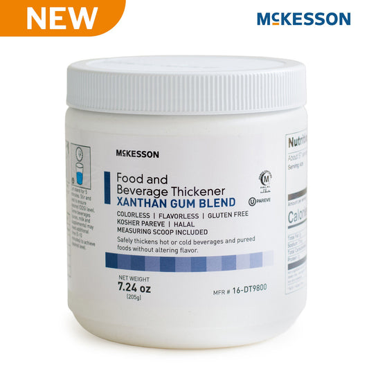 McKesson Food and Beverage Thickener Canister Unflavored IDDSI Level 0 Thin