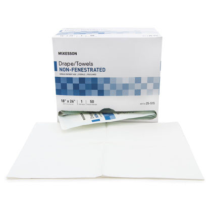 McKesson Sterile Poly Lined Towel Drape