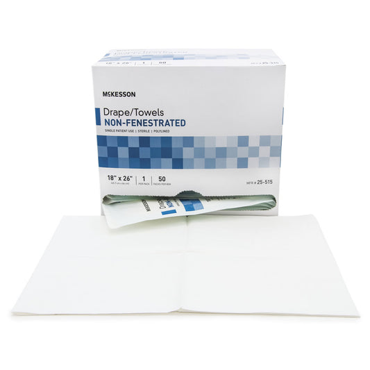 McKesson Sterile Poly Lined Towel Drape