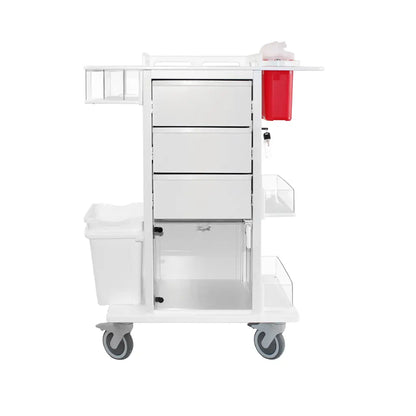 TrippNT 53292 Phlebotomy Pro Mini Cart Drawer Open Full Extension Locking