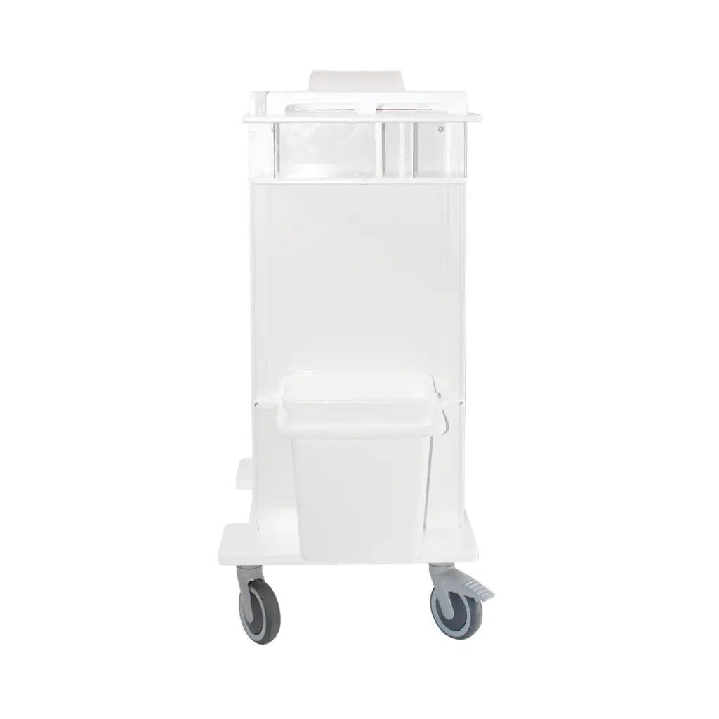 TrippNT 53292 Phlebotomy Pro Mini Cart 35.5 Inch Working Height Profile
