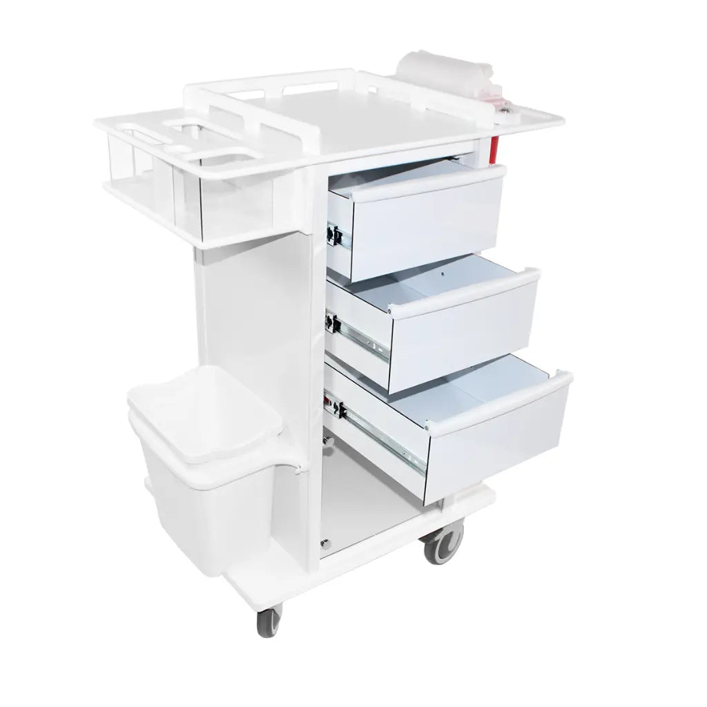 TrippNT 53292 Phlebotomy Pro Mini Cart Hafele Lock Detail