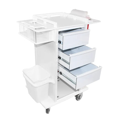 TrippNT 53292 Phlebotomy Pro Mini Cart Hafele Lock Detail