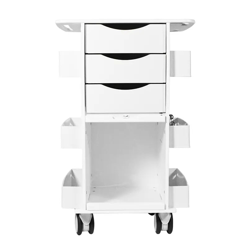 TrippNT 53370 Core DX Sliding Door Cart - Clear Sliding Door Open Bulk Storage Access