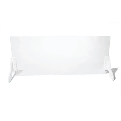 TrippNT 53408 Biohazard Shield - Clear Acrylic Panel Top View Showing 40-Inch Width Coverage