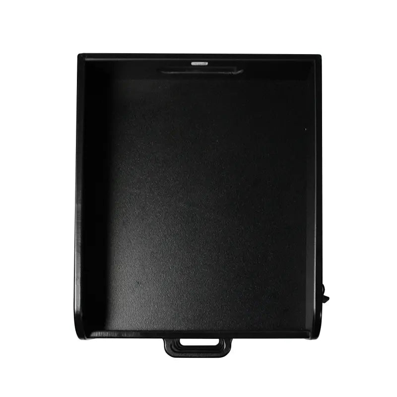 TrippNT 53426 Black Compact Cart Push-Pull Handle 3-Inch Caster Detail