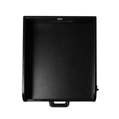 TrippNT 53426 Black Compact Cart Push-Pull Handle 3-Inch Caster Detail
