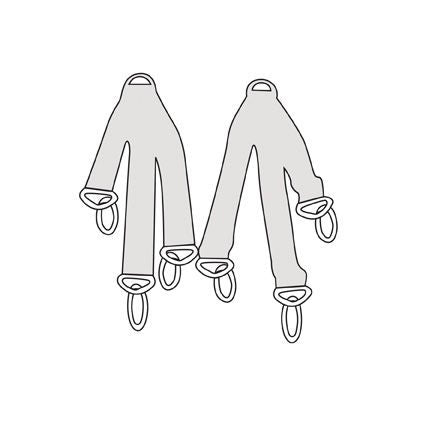 Straps For Patient Slings