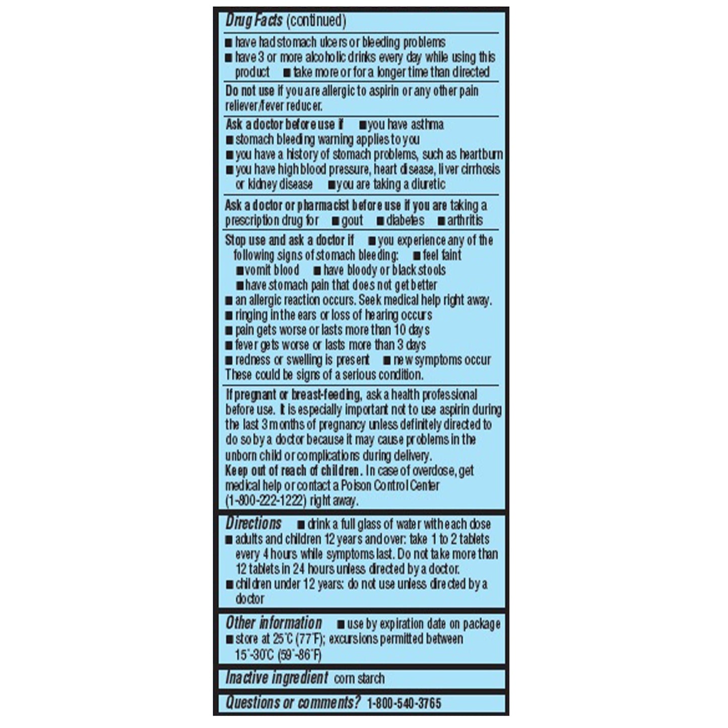 Geri-Care® 325-mg Aspirin