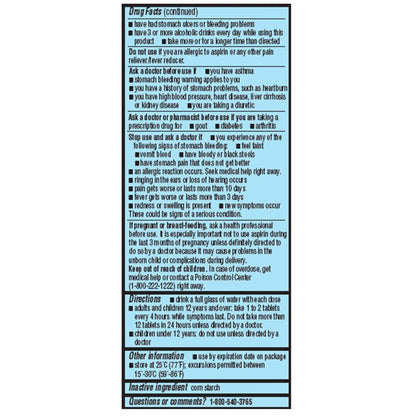 Geri-Care® 325-mg Aspirin