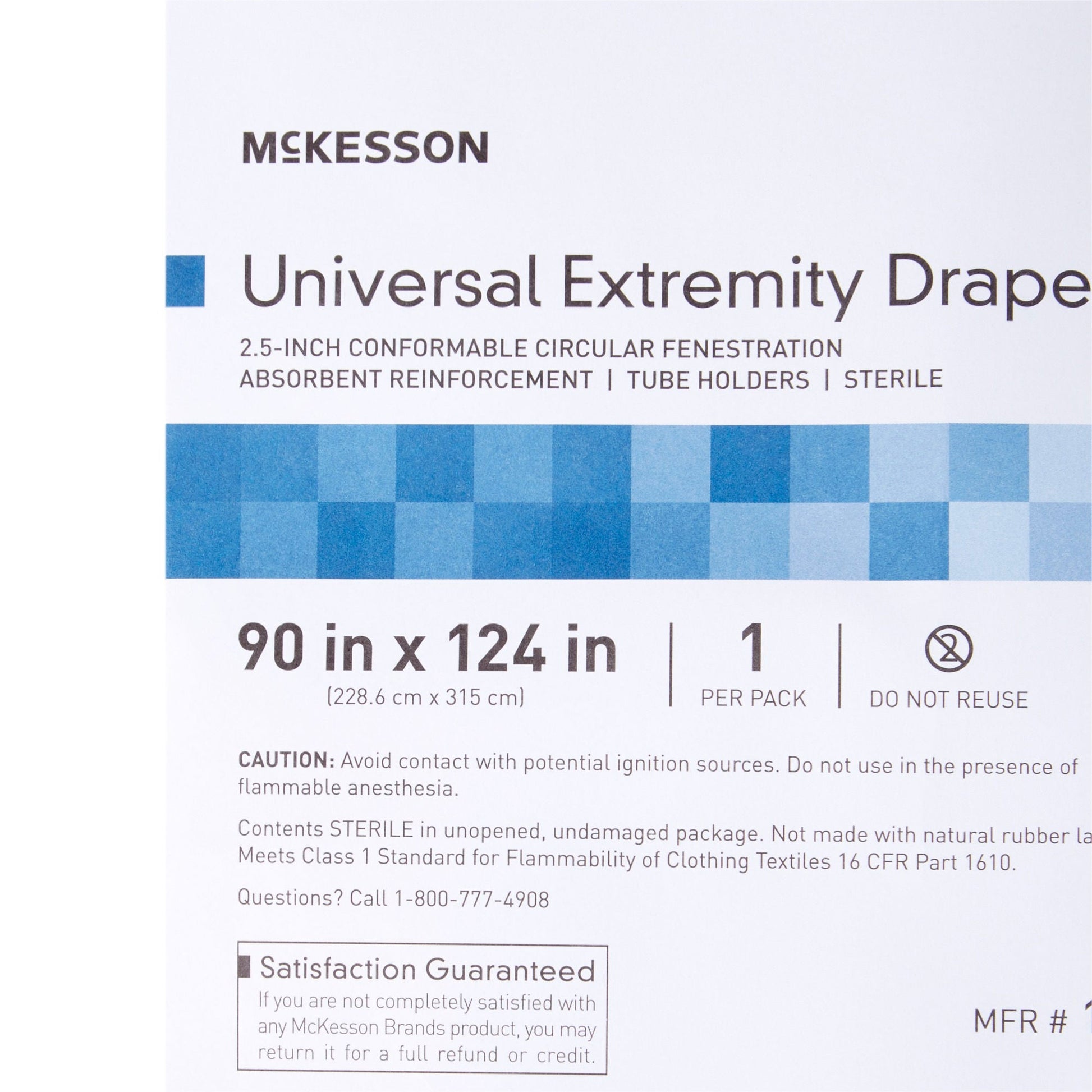 McKesson Sterile Universal Extremity Drape