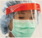 Cardinal Health Face Shield One Size Fits Most Full Length Disposable