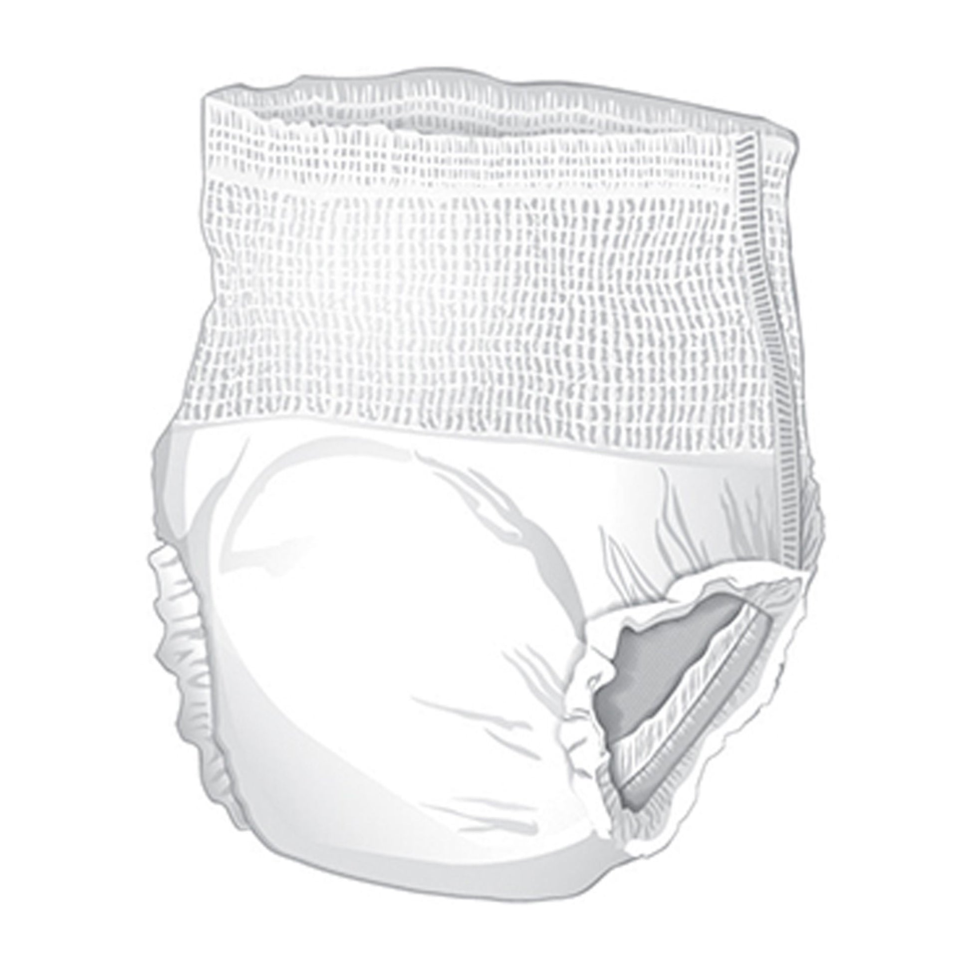 McKesson Classic Light Absorbency Incontinence Underwear