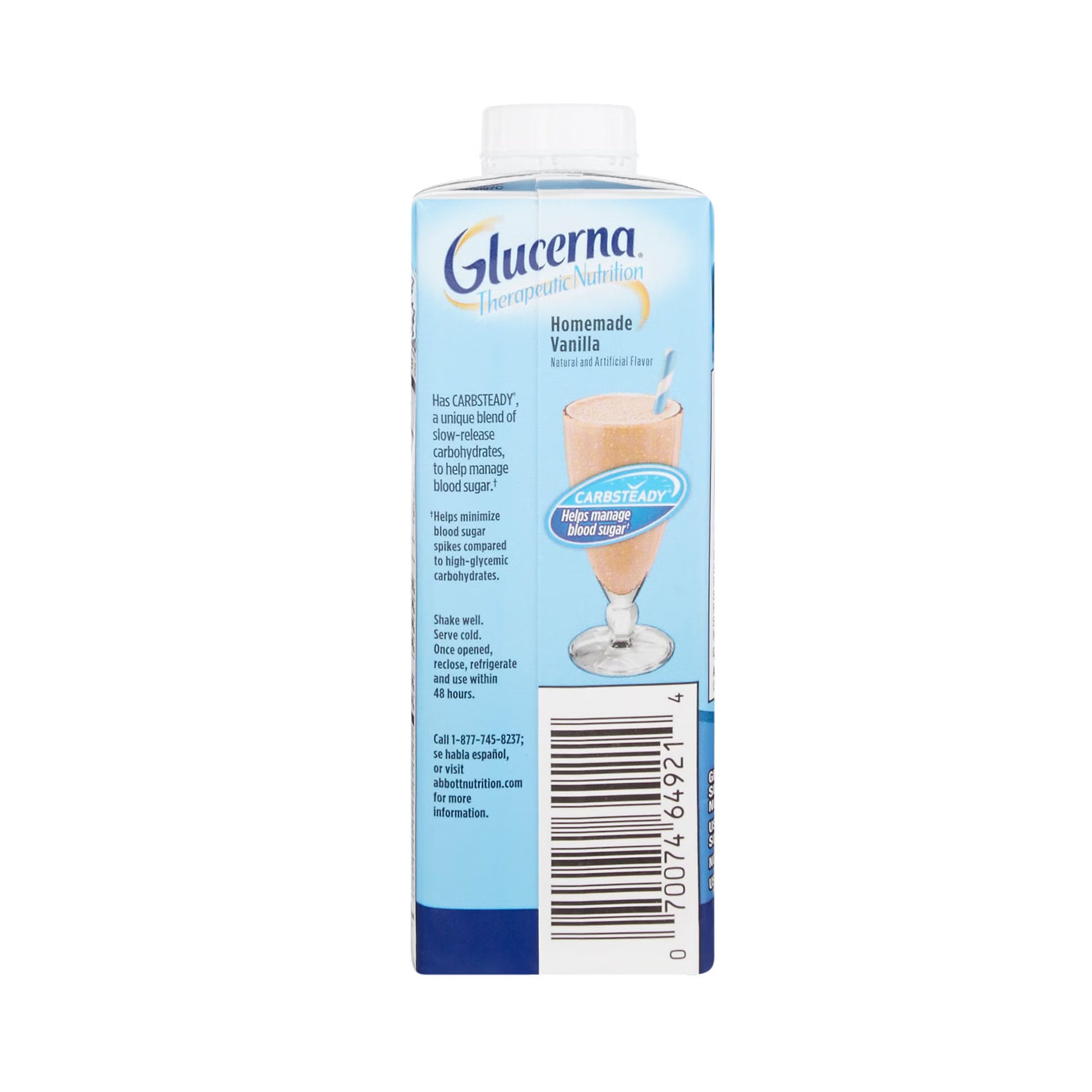 Glucerna® Vanilla Therapeutic Nutrition Shake, carton