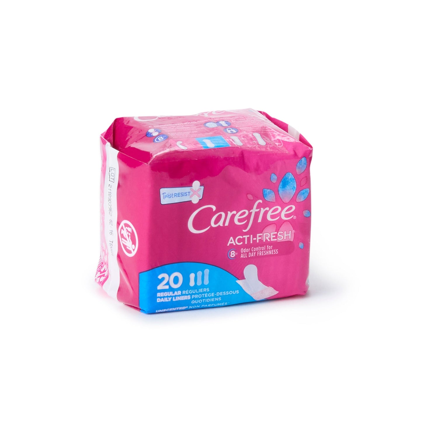 Carefree Acti-Fresh Liners, Regular
