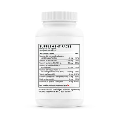 Thorne® Basic Nutrients 2/Day Dietary Supplement