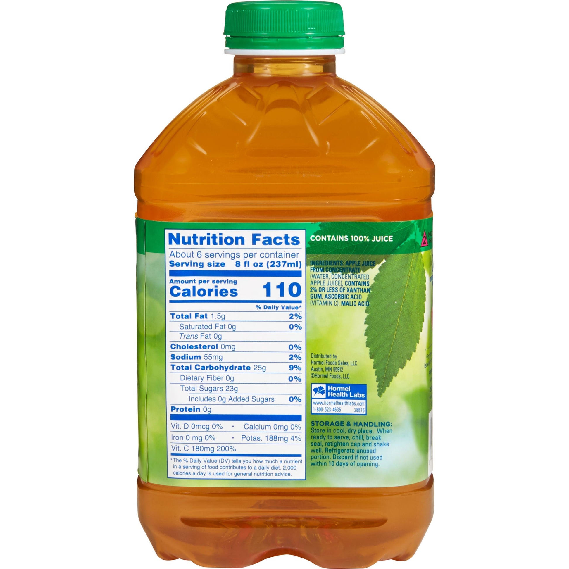 Thick & Easy® Nectar Consistency Apple Juice Thickened Beverage, bottle