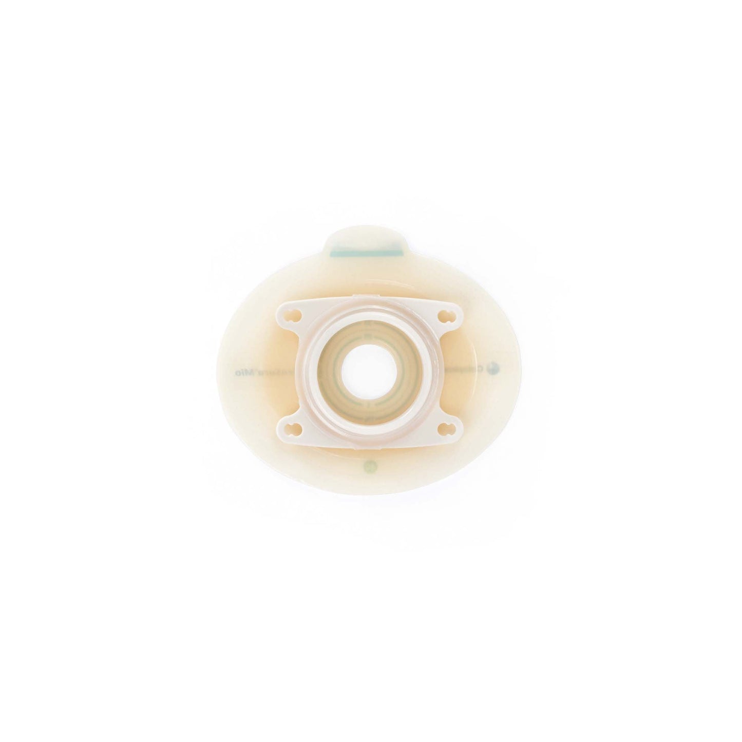 SenSura® Mio Click Ostomy Barrier, Stoma Opening, Green Color Match
