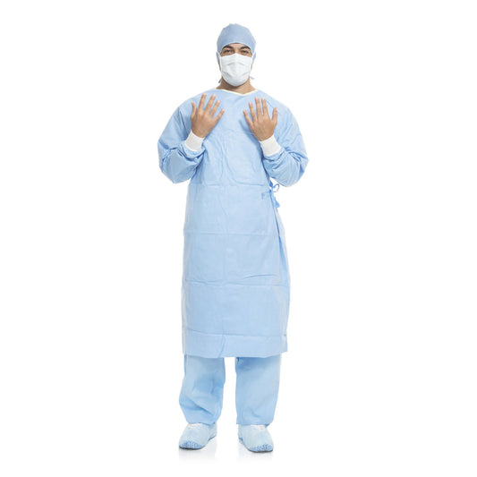Aero Blue Surgical Gown with Towel
