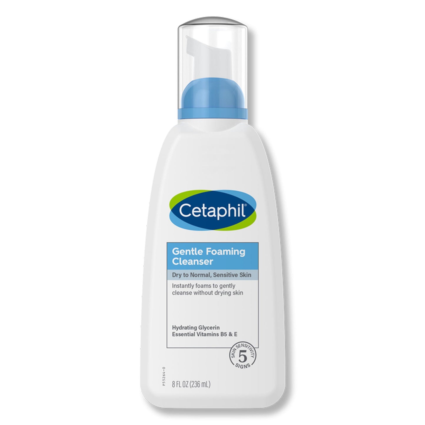 Cetaphil Foaming Face Wash Facial Cleanser Foaming Pump Bottle Gentle Scent