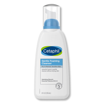 Cetaphil Foaming Face Wash Facial Cleanser Foaming Pump Bottle Gentle Scent