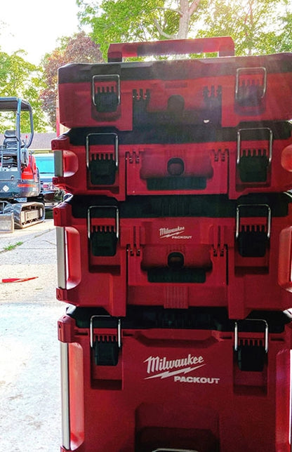 Milwaukee PACKOUT Tool Case W/ Customizable Insert 48-22-8450 | Polypropylene