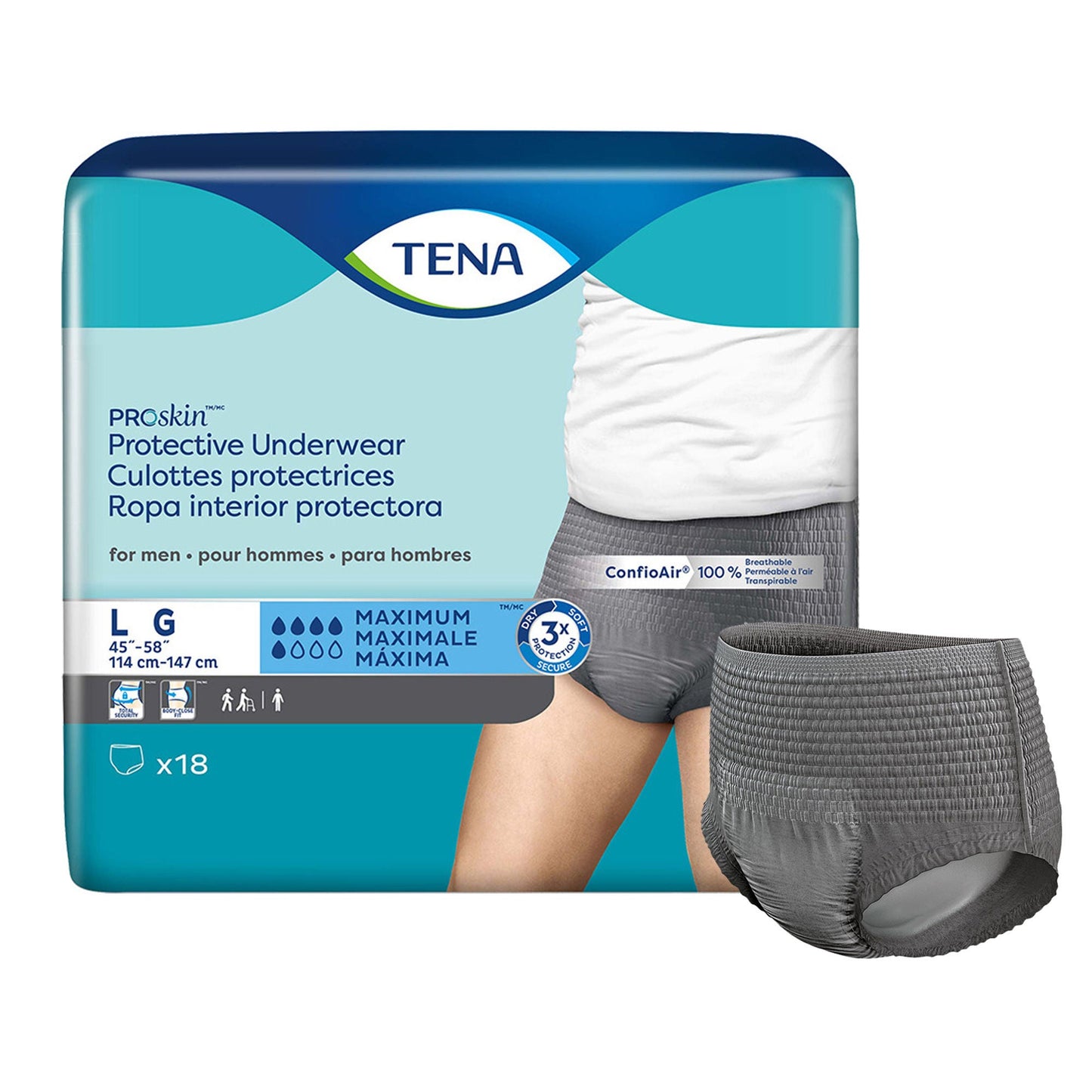 Tena® ProSkin™ Maximum Absorbent Underwear for Men