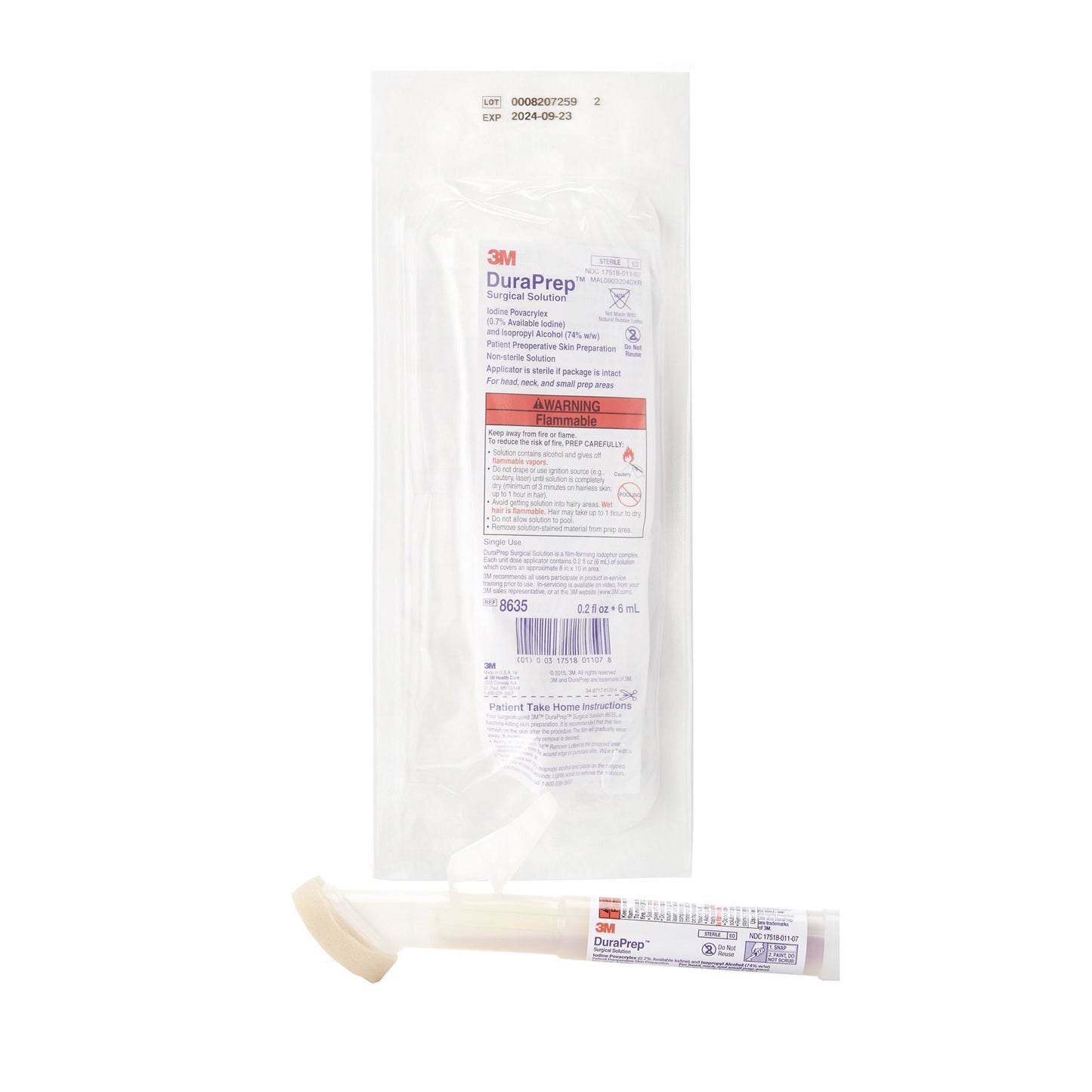 3M DuraPrep Prep Solution, Applicator
