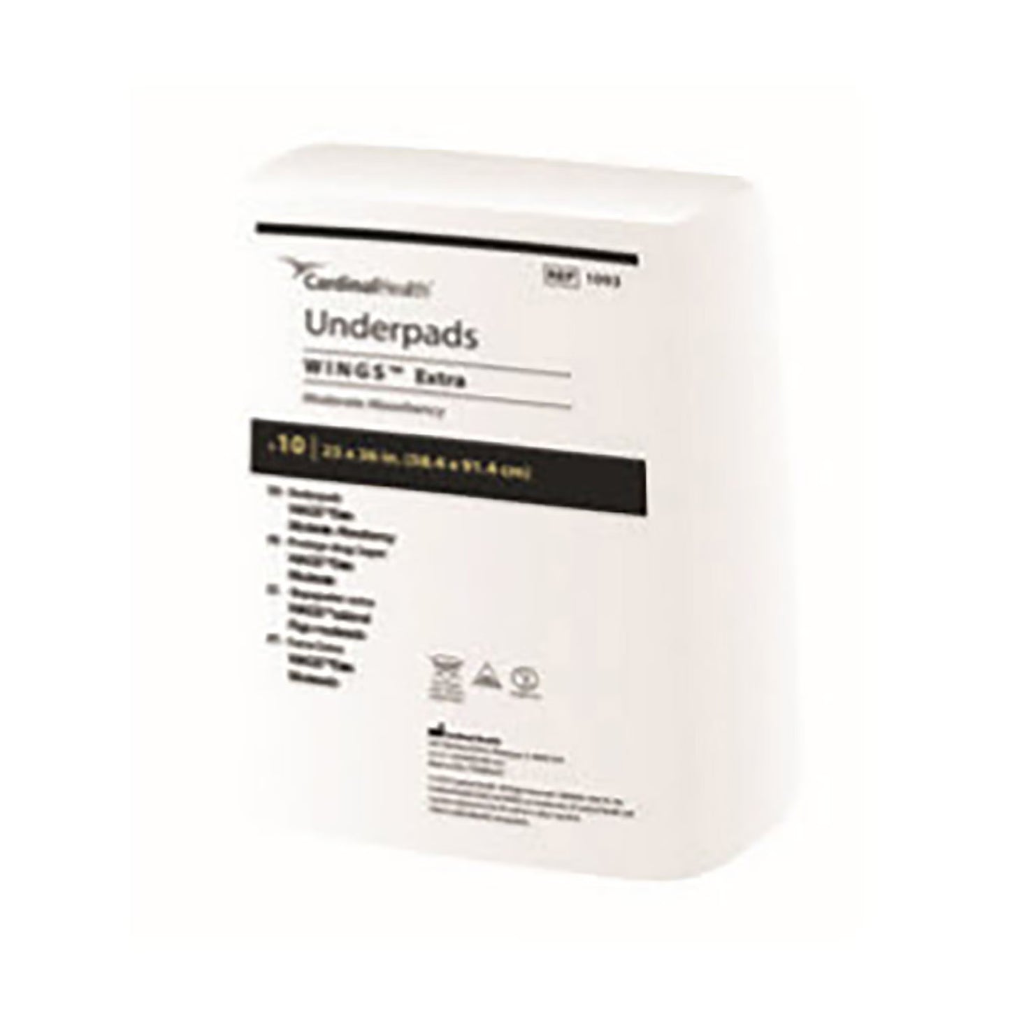 Simplicity Basic Underpad, Disposable, Light Absorbency