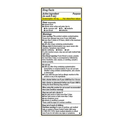 Foster & Thrive™ Acetaminophen Children's Pain Relief, Grape Flavor